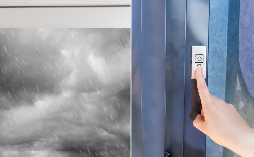 elektrische außenjalousie